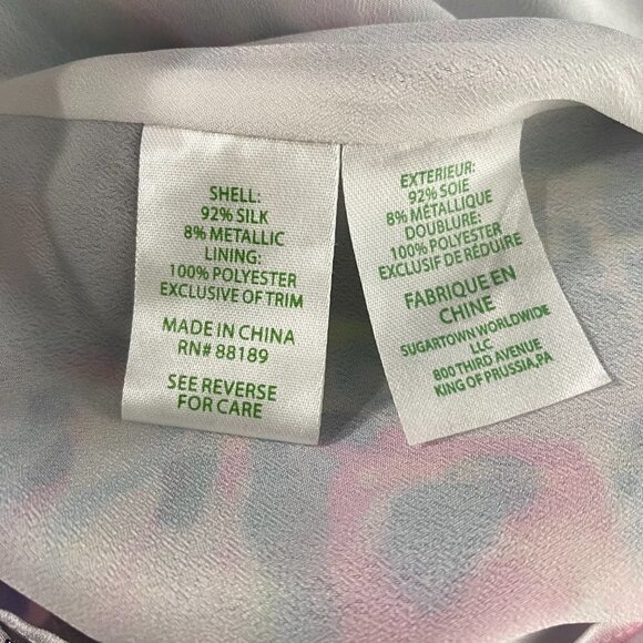 Lilly Pulitzer Myri Romper Bright Navy Caught‎ Up Small Off Shoulder DR-1269 - Picture 9 of 10